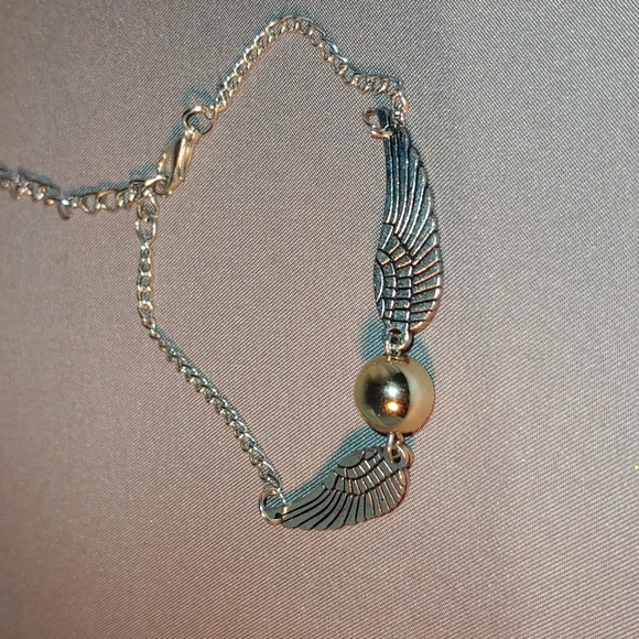 Silver and Gold Tone Adjustable Bracelet - Picture 2 of 3